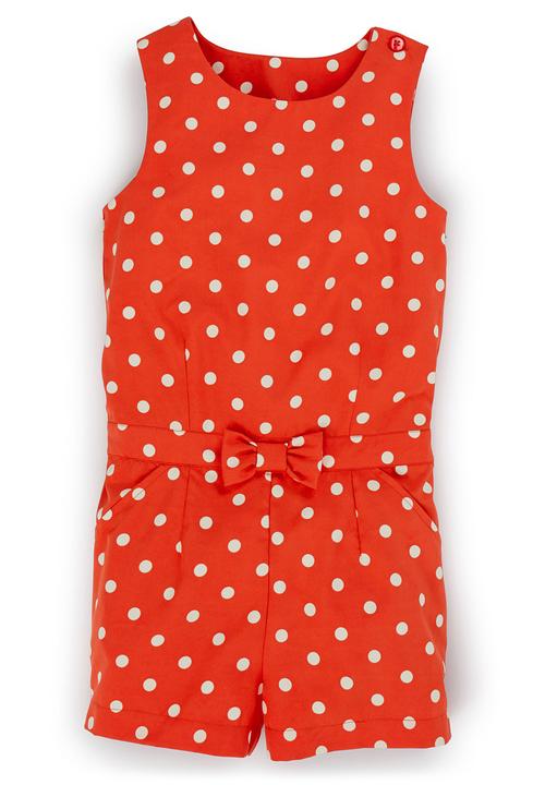 Next - Printed Playsuit Red