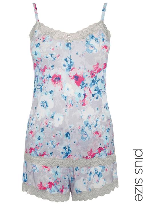 Next - Printed sleep set Multi-colour