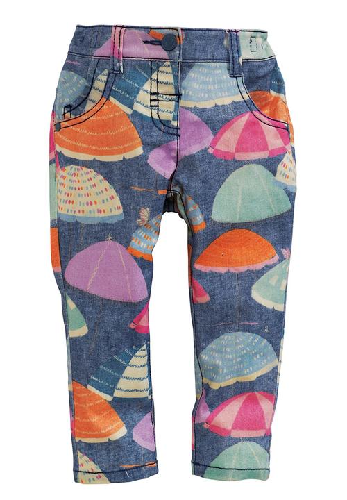 Next - Parasol print skinny jeans Multi-colour