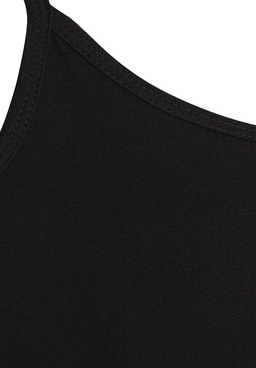 Next - Thin strap vest Black