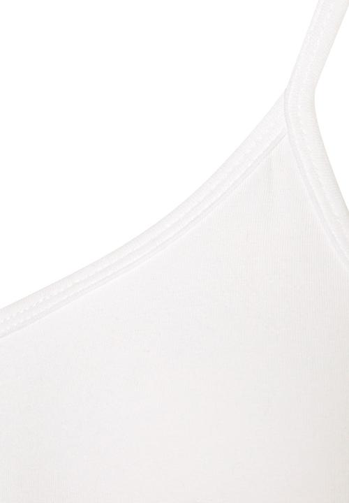 Next - Thin strap vest White