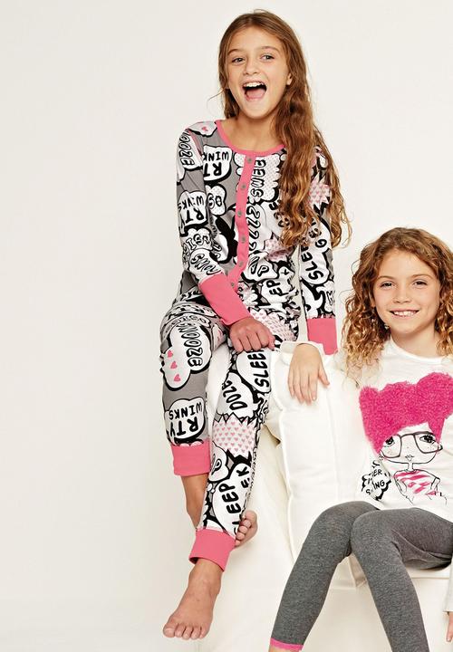 Next - Speech Bubble Onesie Multi-Colour
