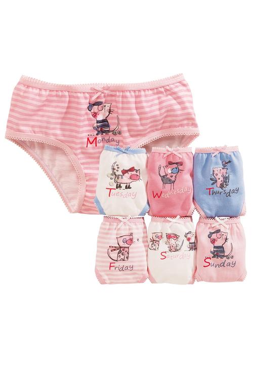 Next - 7-Pack Cat Briefs Multi-Colour