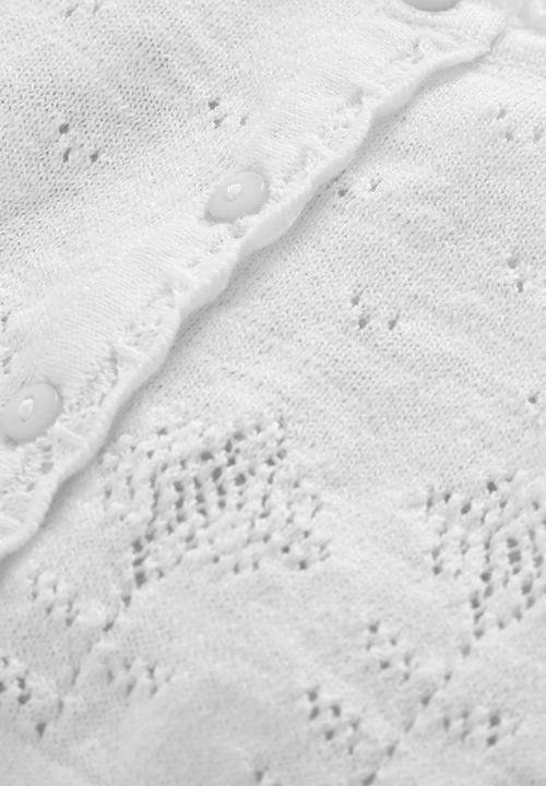 Next - Flower Cardigan White