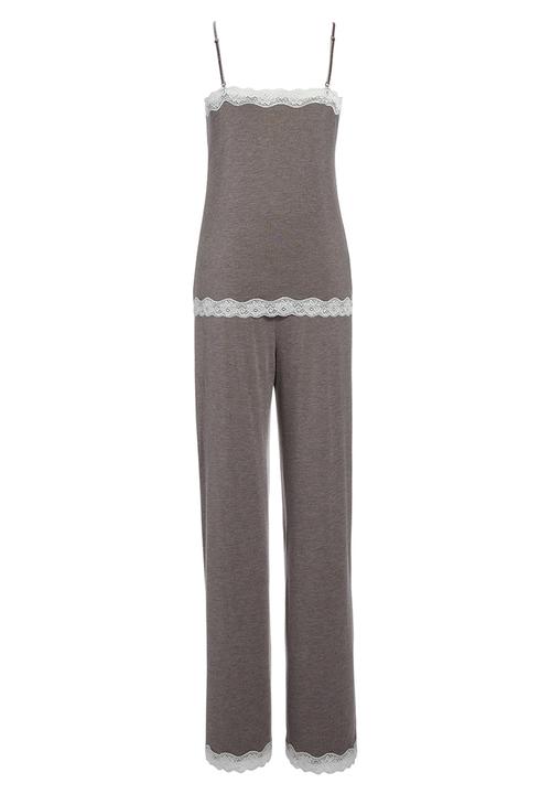 Next - Lace pyjama set Grey