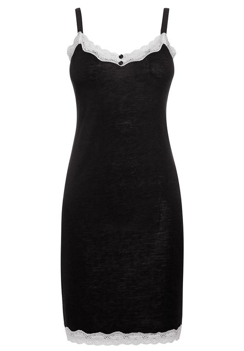 Next - Black Viscose Rich Slip Black