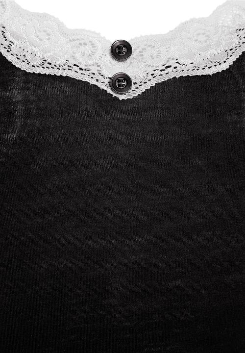 Next - Black Viscose Rich Slip Black