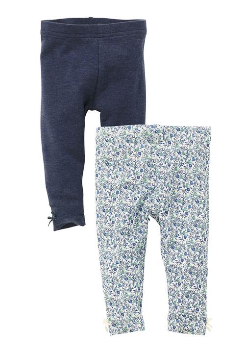 Next - Ditsy and marl leggings 2-pack Mid blue
