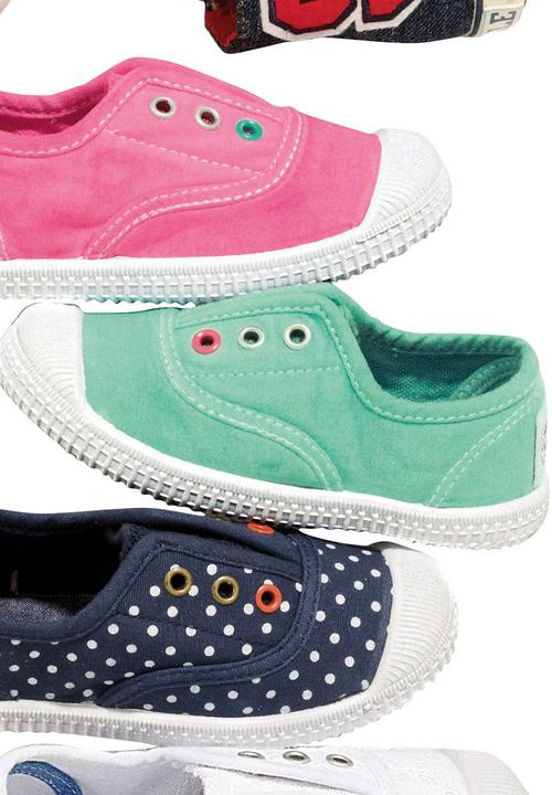 Next - Laceless Low-Tops Green