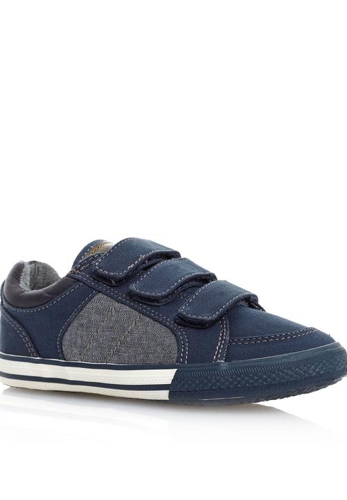 Next - Triple Strap Shoes Dark Blue