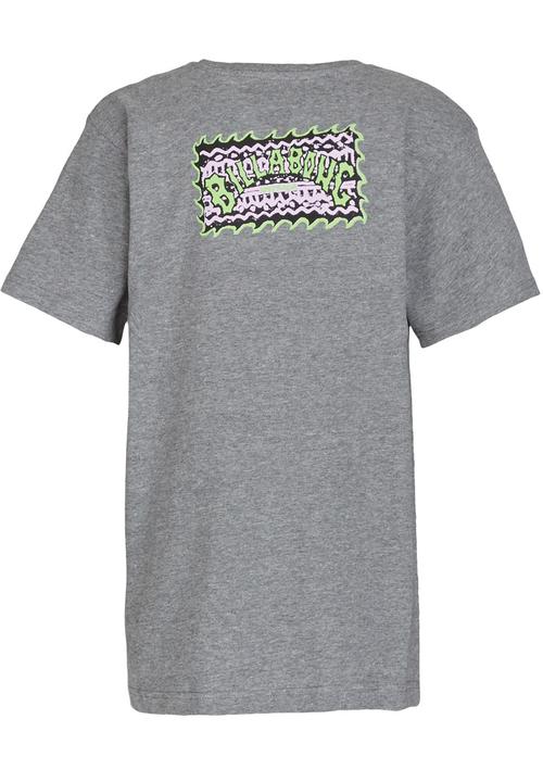 Billabong  - Flaming Billboard Tee Grey
