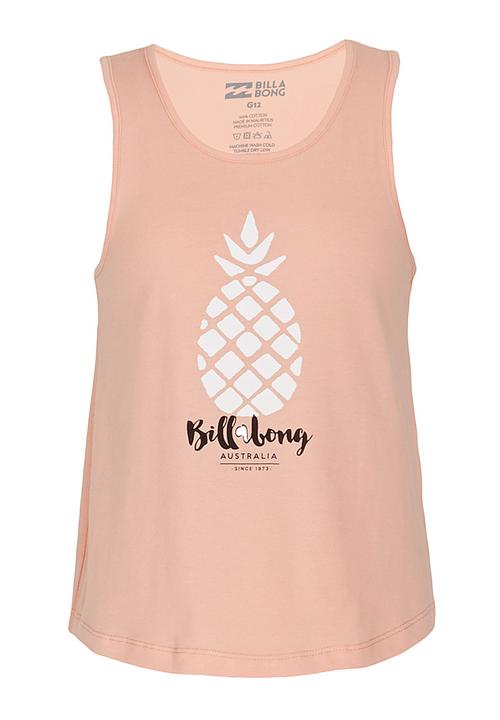 Billabong  - Pineapple Express Singlet Coral