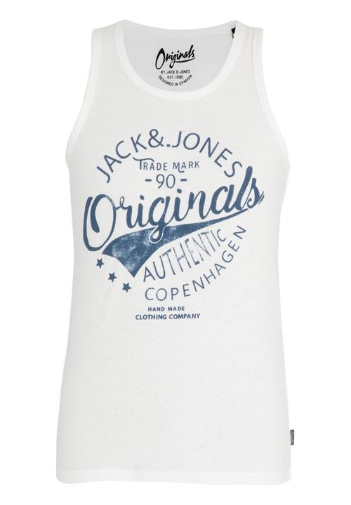 Jack & Jones - Statement Tank Top White