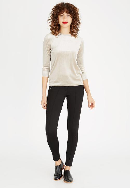 edit - Velvet T-shirt Cream