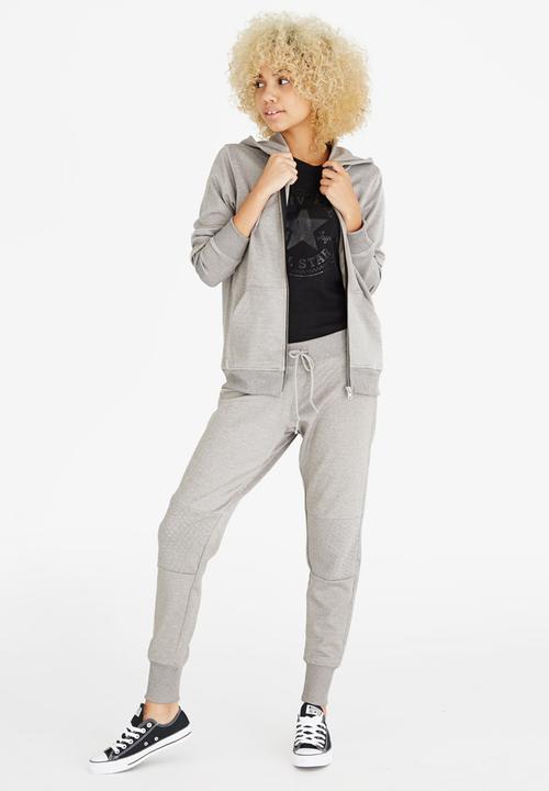 Converse - Shield Hoodie Grey