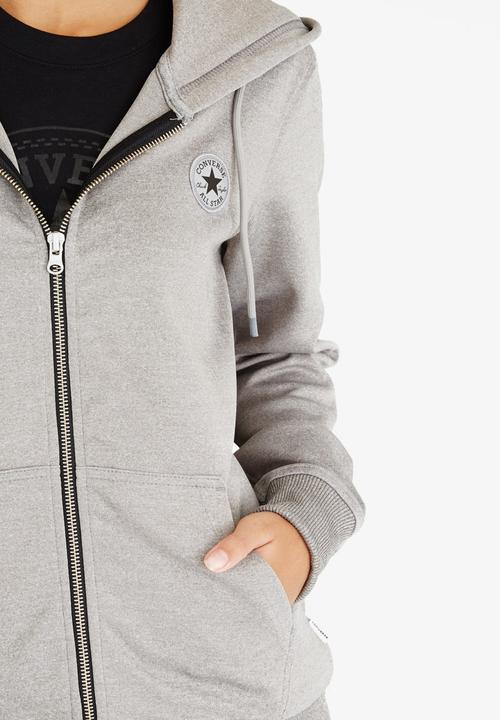Converse - Shield Hoodie Grey