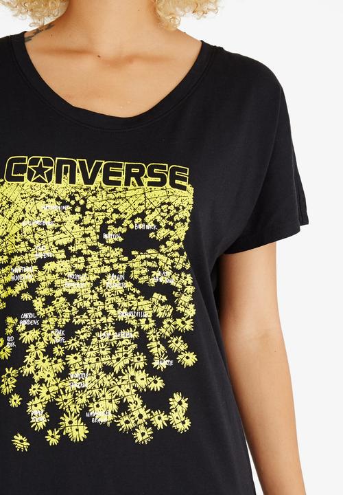 Converse - Daisy Femme Tee Black
