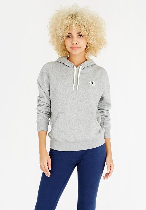 Converse - Popover Hoodie Grey