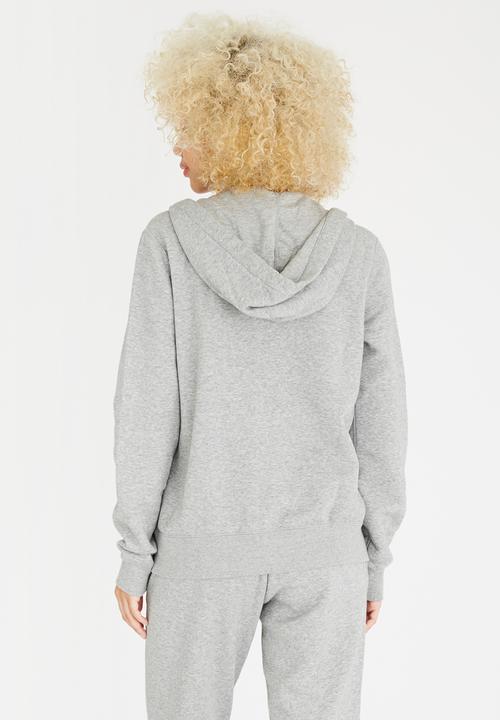 Converse - Full Zip Hoodie Grey