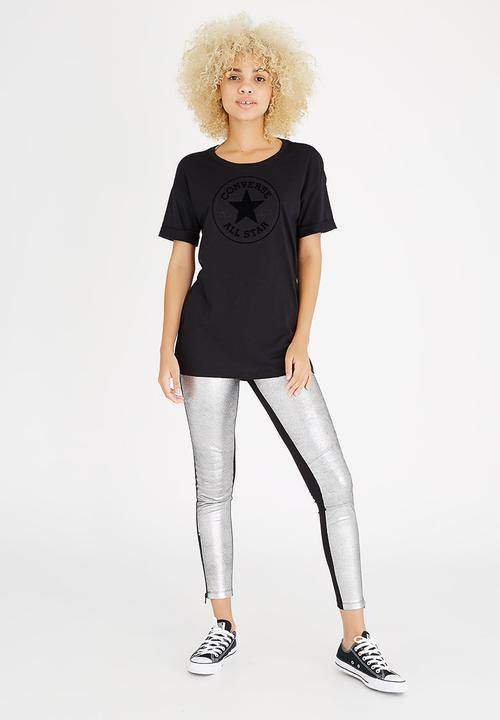 Converse - Elevated Easy Crew Tee Black