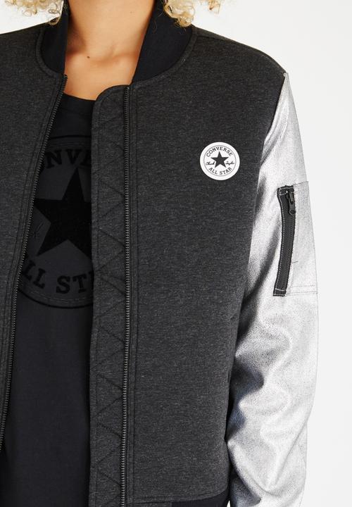 Converse - Neoprene Bomber Jacket Black