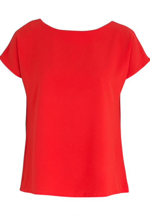 c(inch) - Open Back Blouse Orange