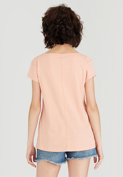 Billabong  - Sea Legend V-scoop Tee Coral