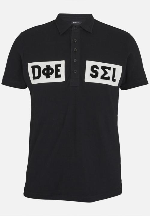 Diesel  - T-Diego-Polo - QC Golfer Black
