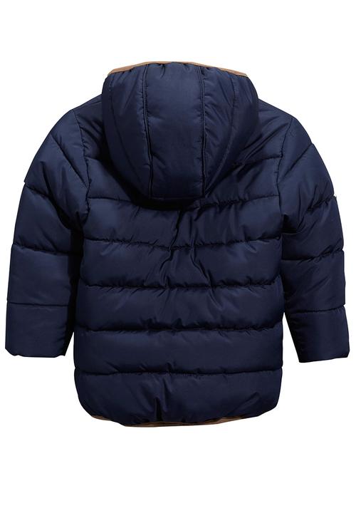 Next - Padded Jacket With hood Navy