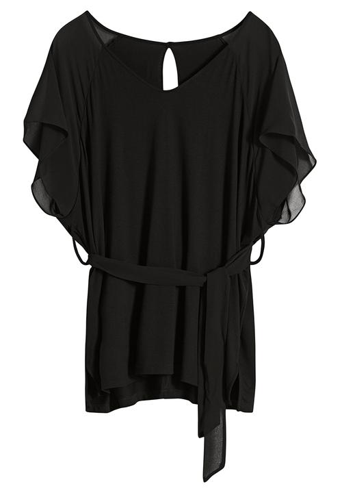 Next - Kaftan Blouse Black