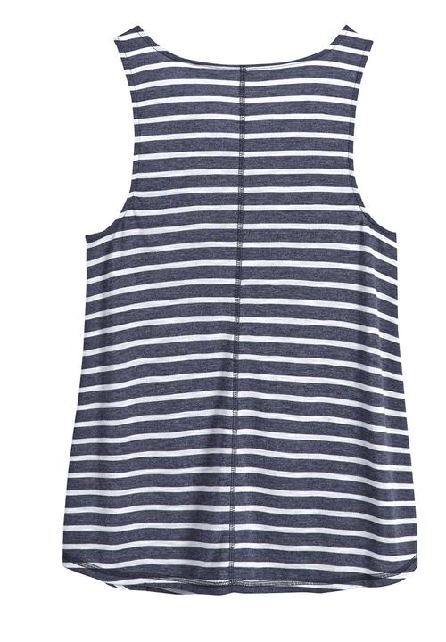 Next - Pocket Vest Blue/White Blue and White