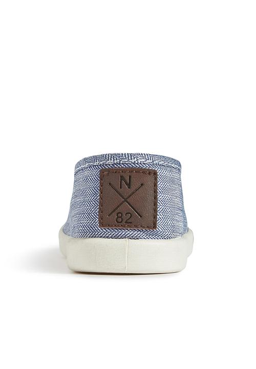 Next - Chambray Espadrilles Pale Blue Pale Blue