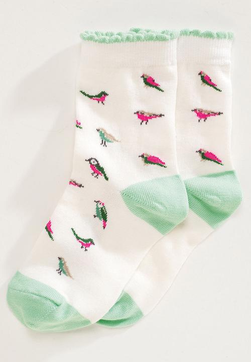 Next - Bird Socks Multi-colour