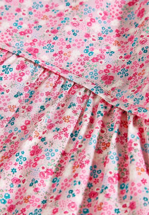Next - Pink ditsy dress Mid Pink
