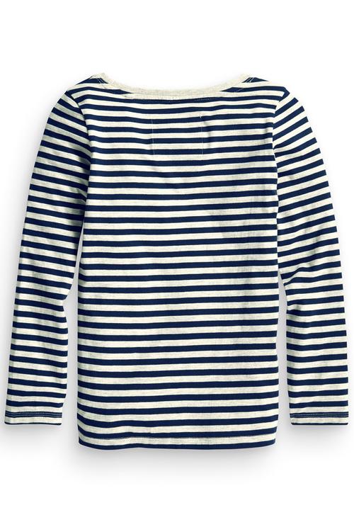 Next - Stripe T-shirt Blue/White