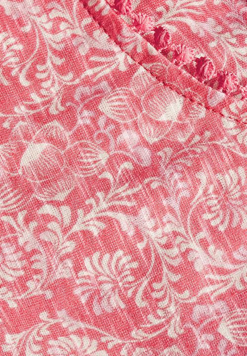 Next - Bubble-hem T-shirt Coral