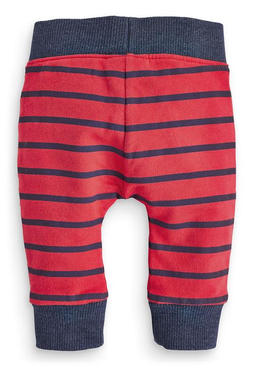Next - Stripe Joggers Red  Pale Grey