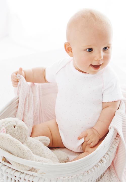 Next - 4-pack Bodysuits White