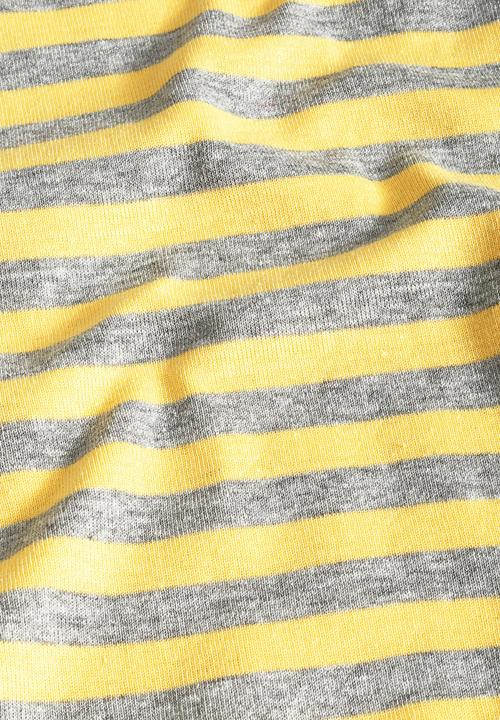 Next - Stripe Long-sleeve T-shirt Yellow