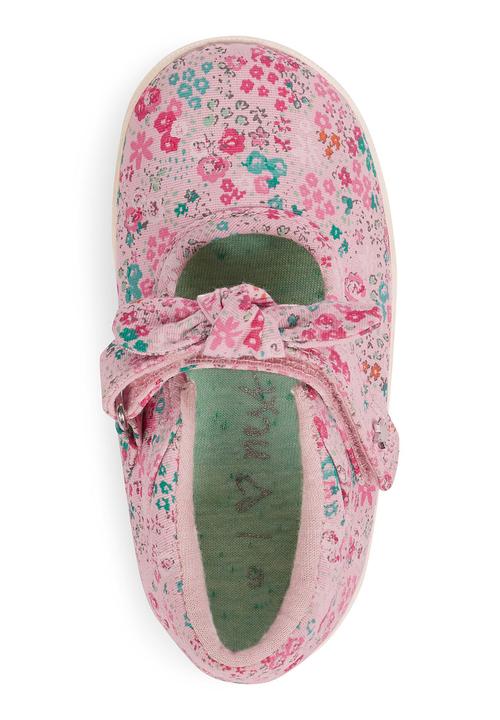 Next - Floral Pumps Mid Pink Mid Pink