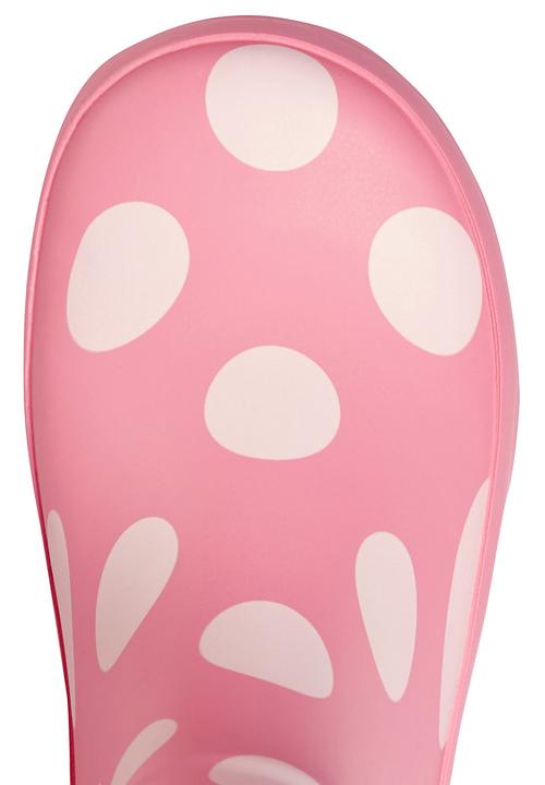 Next - Wellies with Dots Pink  Blue and White
