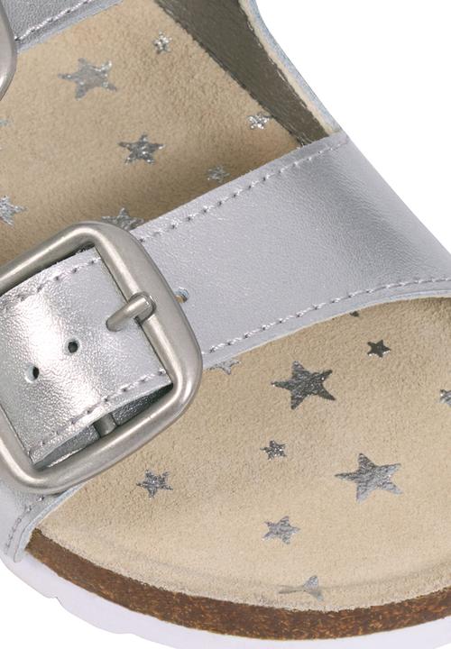 Next - Corkbed Sandals Silver