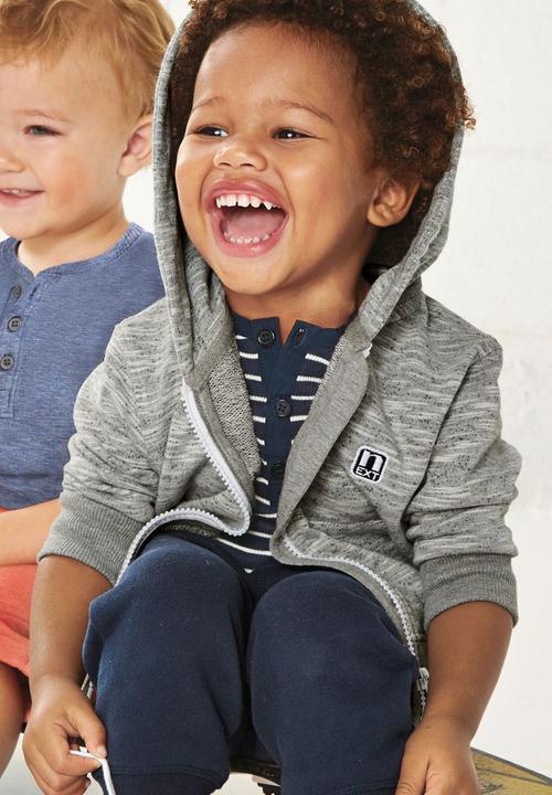 Next - Zipped Hoodie Grey
