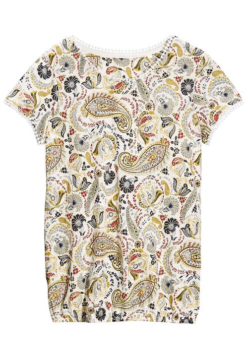Next - Bubble Hem Top White