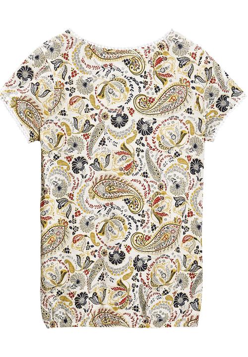 Next - Bubble Hem Top White