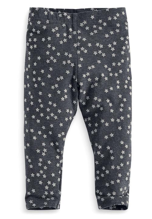 Next - Glitter star leggings Mid Grey