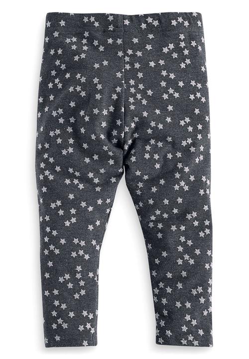 Next - Glitter star leggings Mid Grey