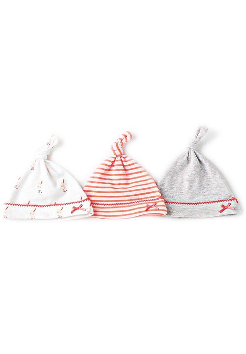 Next - 3-pack Bunny-tie Top Hats Multi-colour