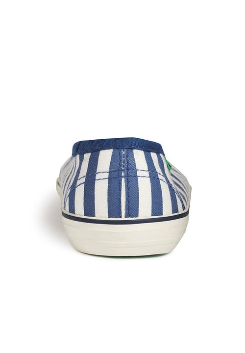 Next - Printed Pumps Blue/White Blue and White