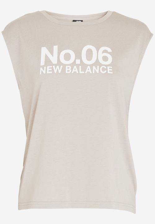 New Balance  - Sports Tank Top Beige